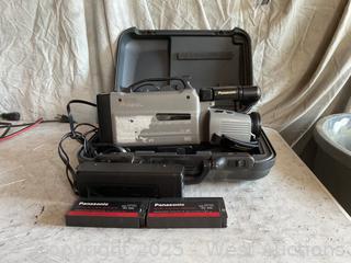 Panasonic VHS Movie Camera AG-B21P 