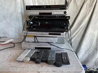 8 DVD Players With Remotes