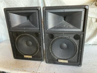 2 Yamaha S112IV Speakers