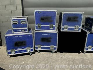15 Various Empty Road Cases