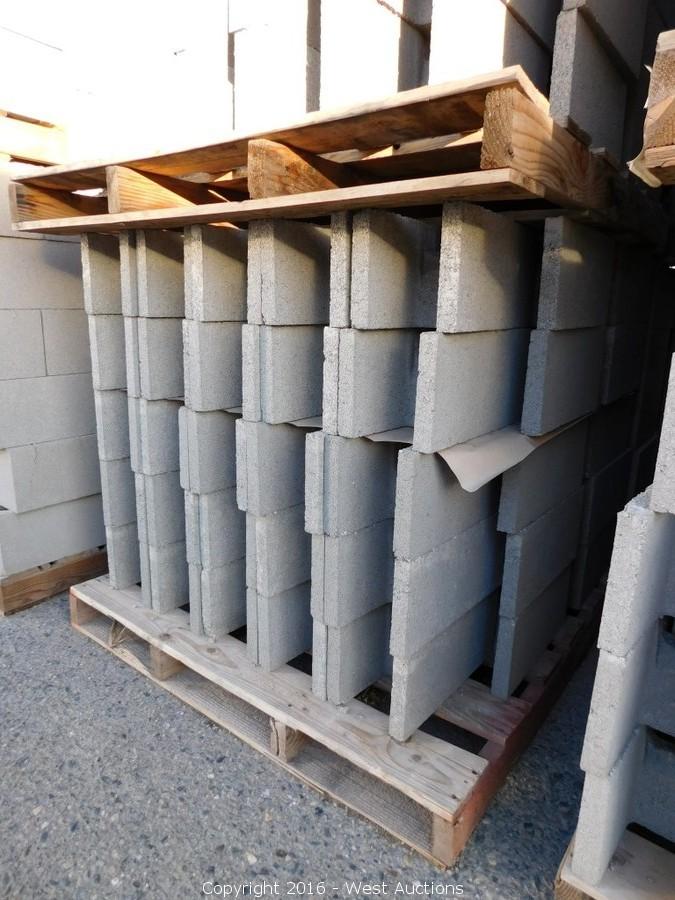 West Auctions - Auction: Auction #1: Stone Pavers, Concrete Blocks, and ...