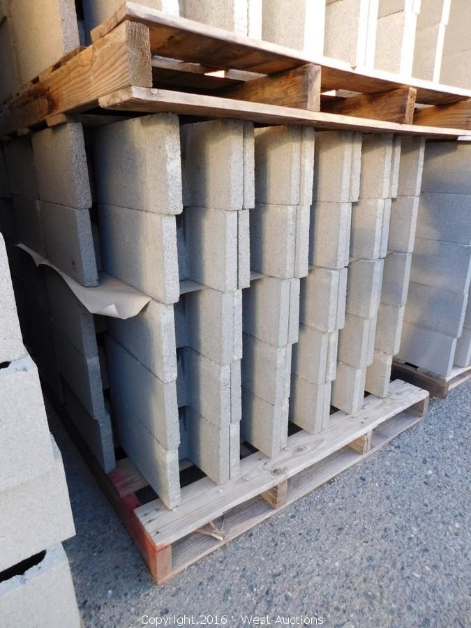 West Auctions - Auction: Auction #1: Stone Pavers, Concrete Blocks, And 