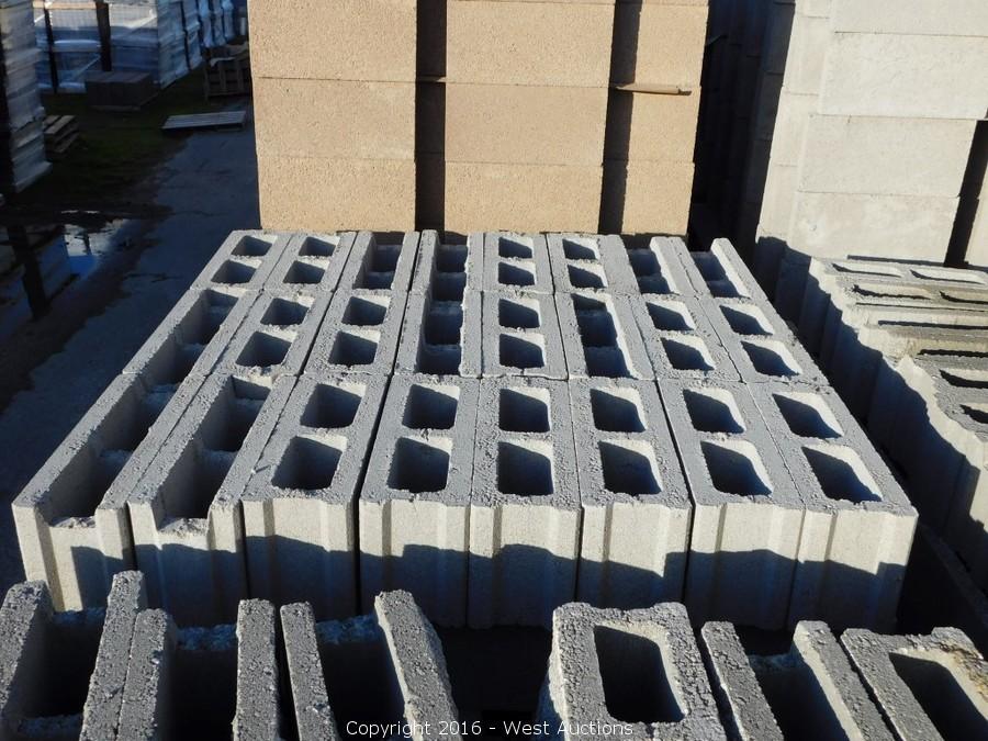 West Auctions - Auction: Auction #1: Stone Pavers, Concrete Blocks, and ...