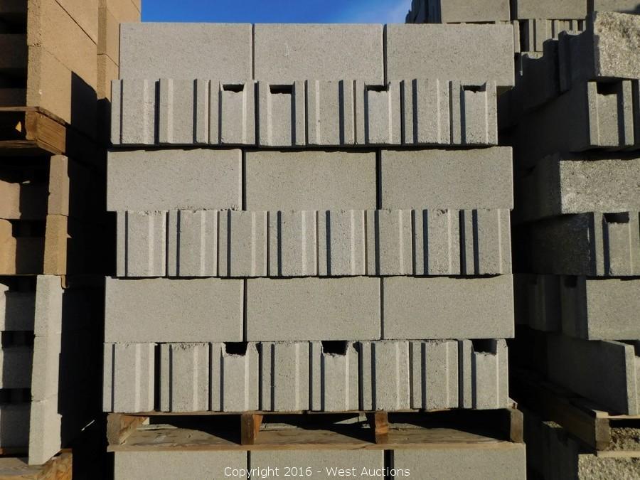 West Auctions Auction Auction 1 Stone Pavers, Concrete Blocks, and