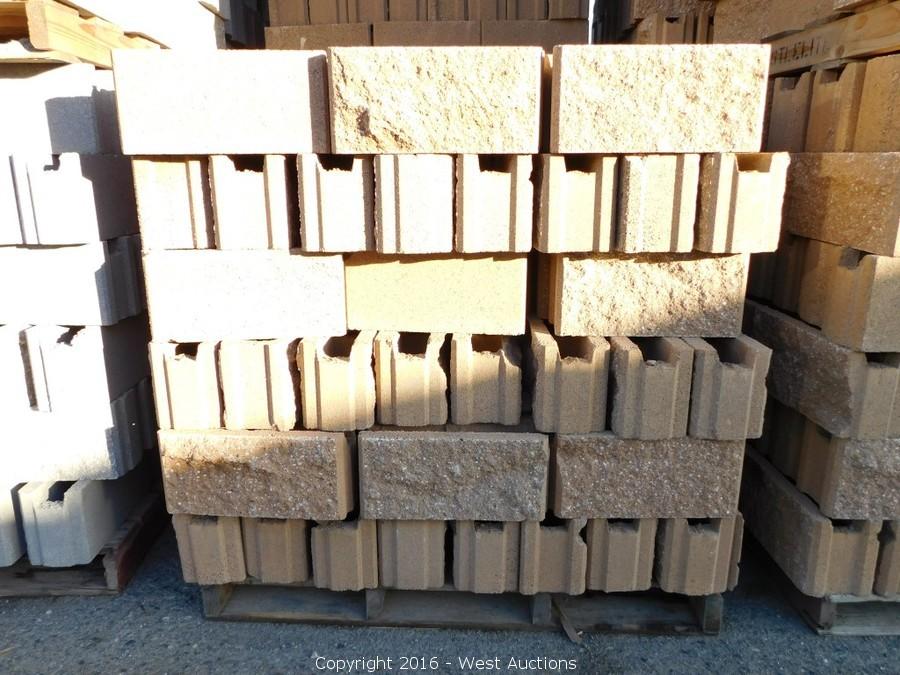 West Auctions - Auction: Auction #1: Stone Pavers, Concrete Blocks, and ...