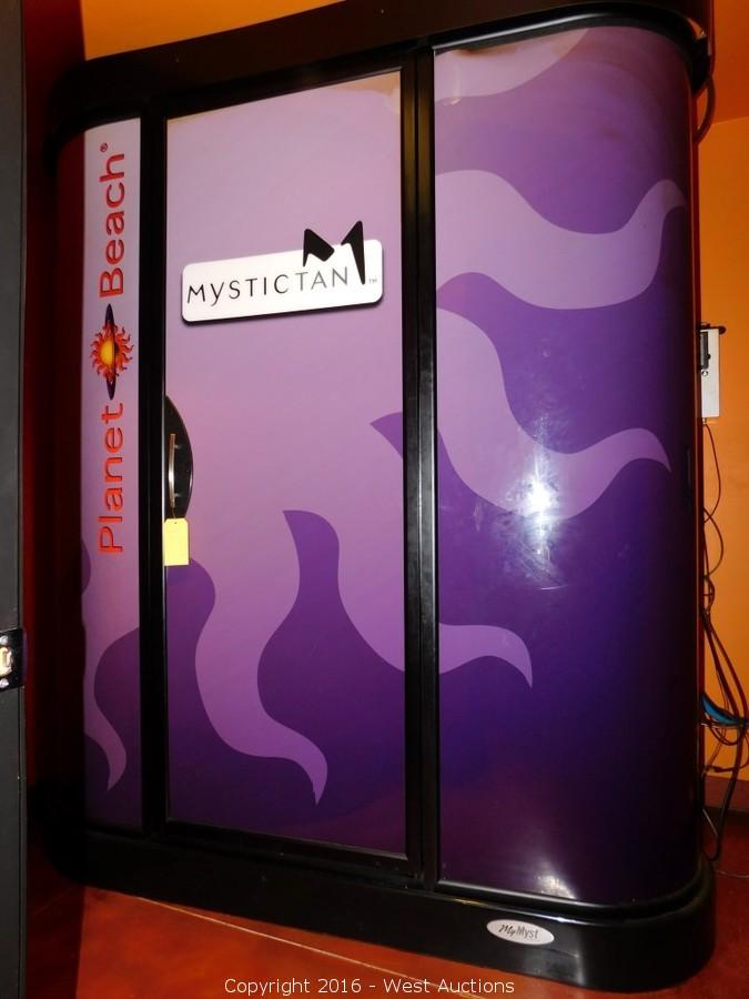 West Auctions Auction Tanning Salon Liquidation ITEM Mystic Tan