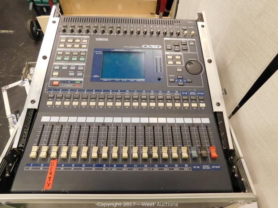 West Auctions - Auction: Audio, and Lighting from San Jose Studio Yamaha Digital Mixer and Feedback Destroyer Case