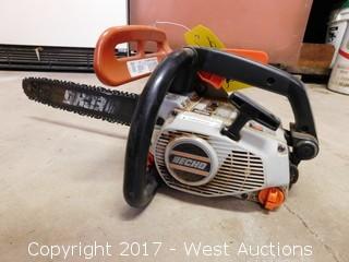 West Auctions Auction Post Auction For Farm Implements Wood Working And Construction Tools Item Echo Cs 301 Gas Chain Saw