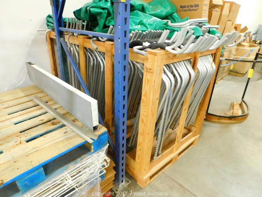 West Auctions Auction Complete Liquidation of Crutch Manufacturer