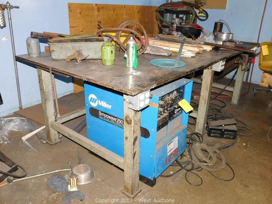 Welding Table For Sale >> West Auctions Auction Relocation Sale Of Injection Molding Welding Table For Sale >> West Auctions Auction Relocation Sale Of Injection Molding