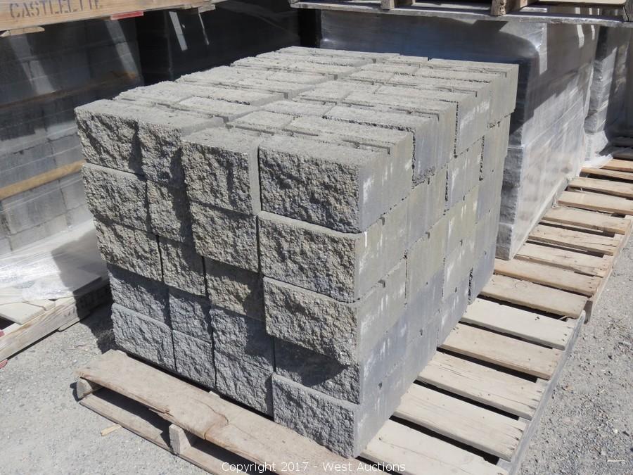 West Auctions Auction Surplus to Ongoing Operations Pavers, Masonry