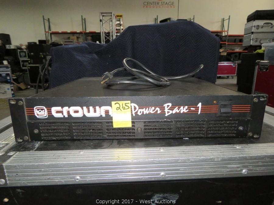 West Auctions Auction Auction 1 Surplus Audio/Video and Staging