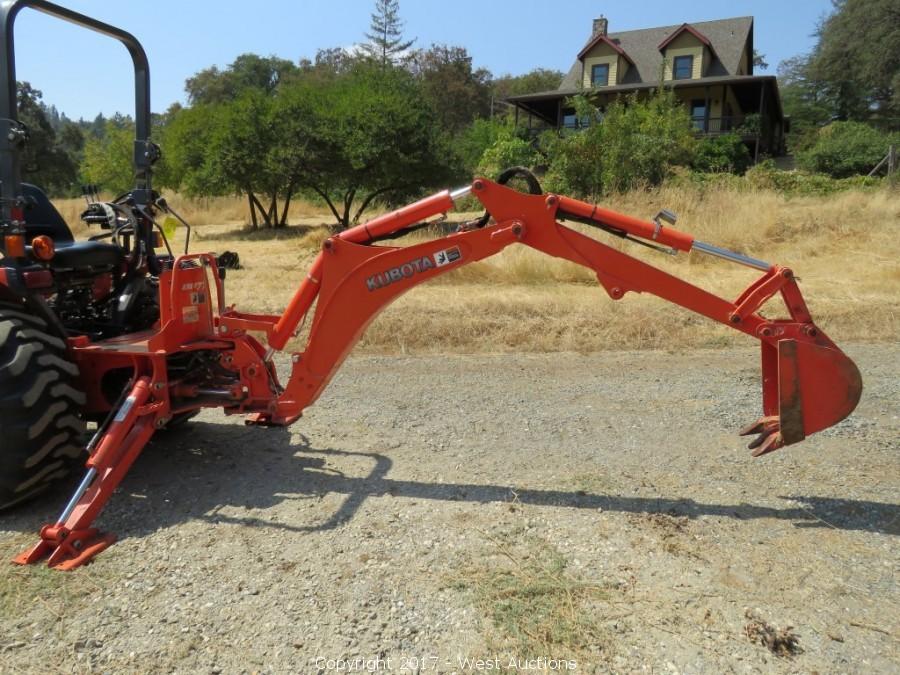 West Auctions Auction Complete Farm Liquidation ITEM Kubota BH77