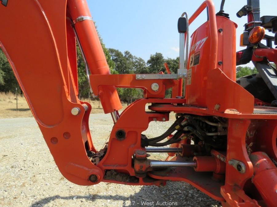 West Auctions Auction Complete Farm Liquidation ITEM Kubota BH77
