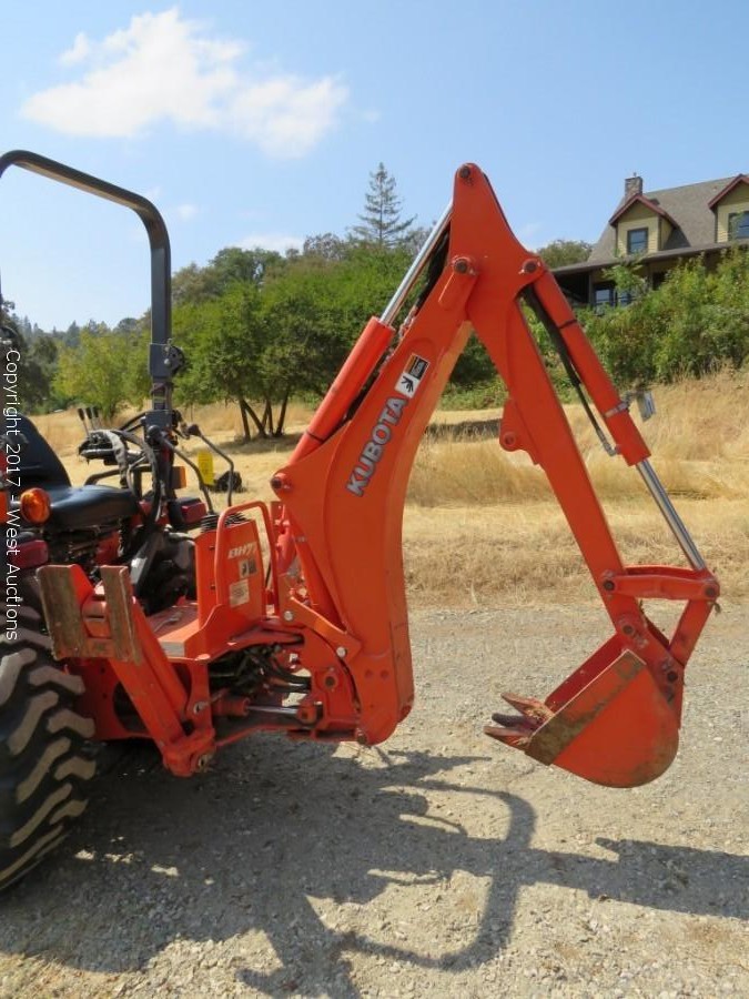 West Auctions Auction Complete Farm Liquidation Item Kubota Bh77