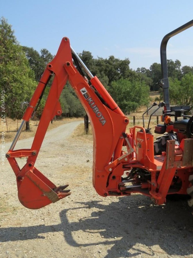 West Auctions Auction Complete Farm Liquidation ITEM Kubota BH77