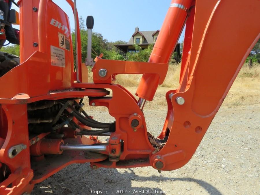 West Auctions Auction Complete Farm Liquidation ITEM Kubota BH77