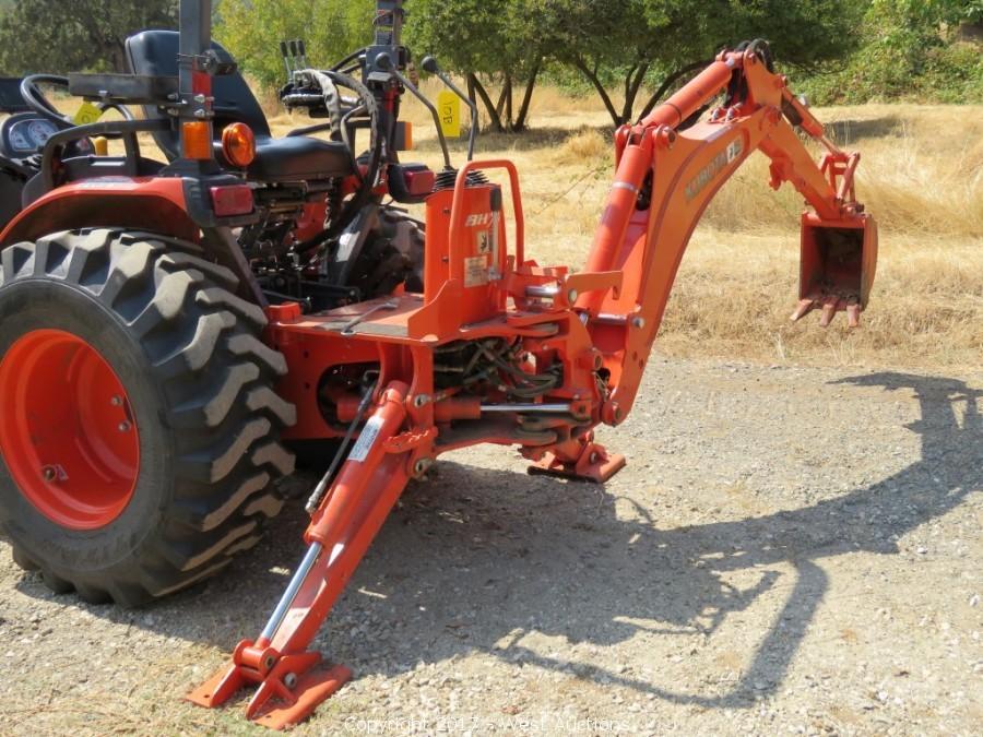 West Auctions - Auction: Complete Farm Liquidation ITEM: Kubota BH77 ...