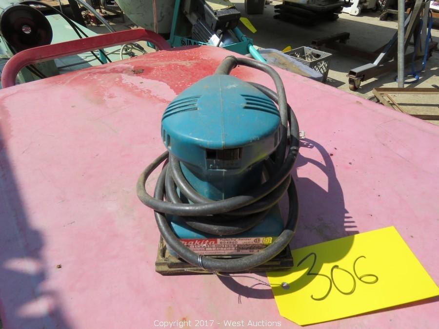 West Auctions Auction Complete Farm Liquidation ITEM Makita BO4550