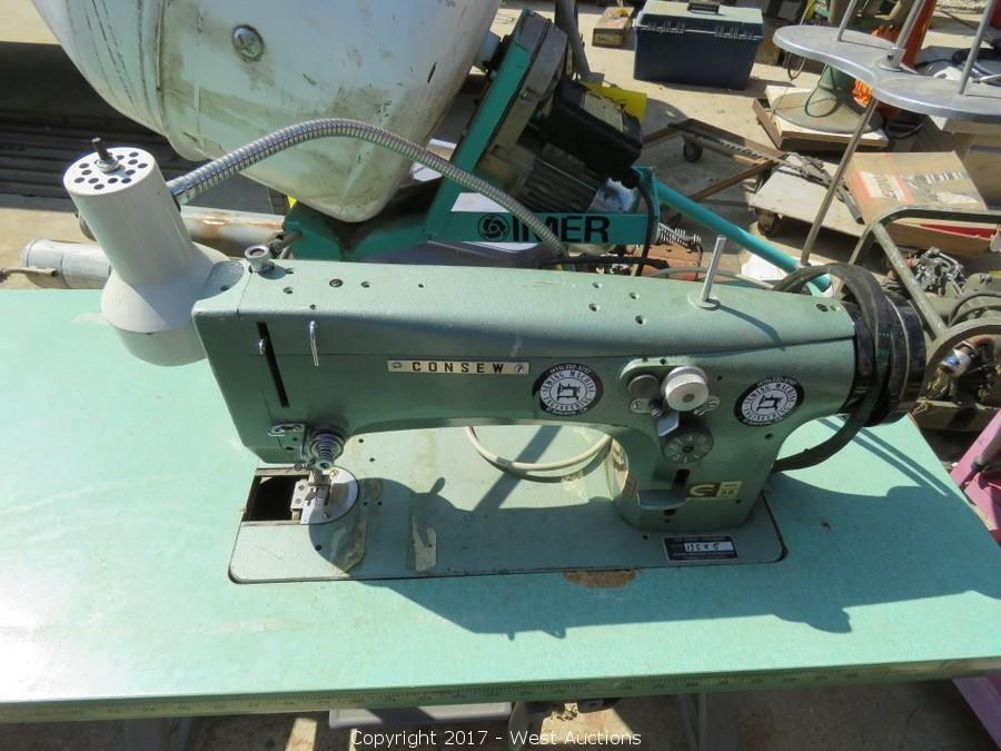 West Auctions - Auction: Complete Farm Liquidation ITEM: (1) Consew