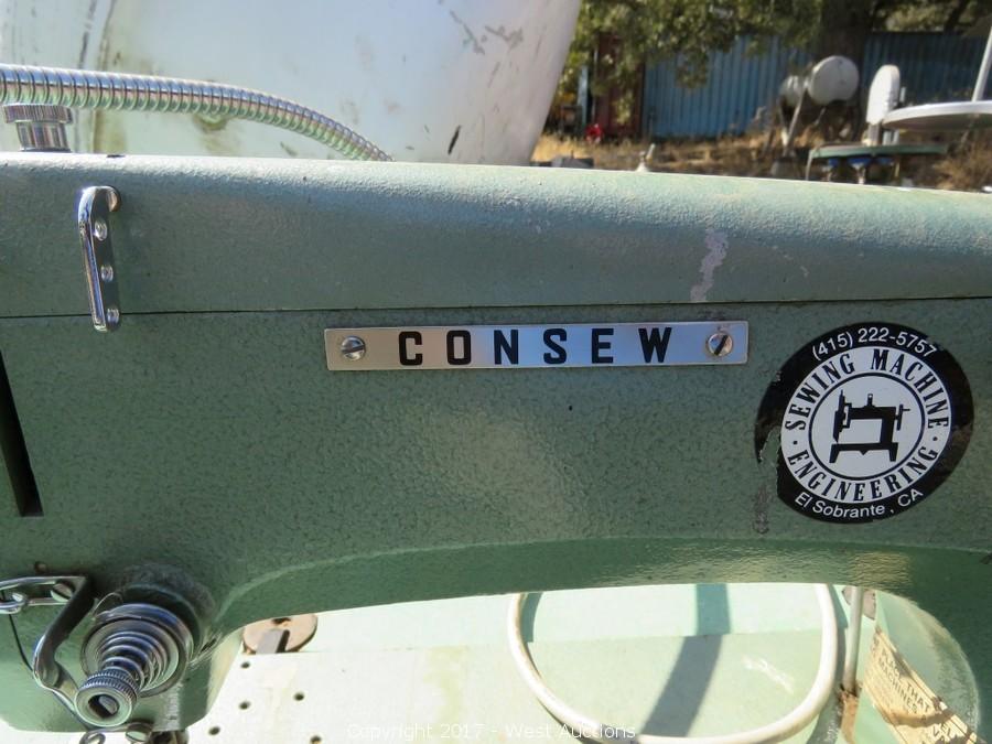 West Auctions - Auction: Complete Farm Liquidation ITEM: (1) Consew