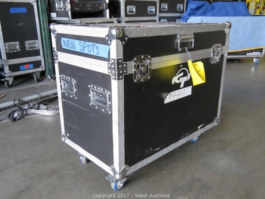 West Auctions Auction Surplus Auction of A/V and Lighting Equipment