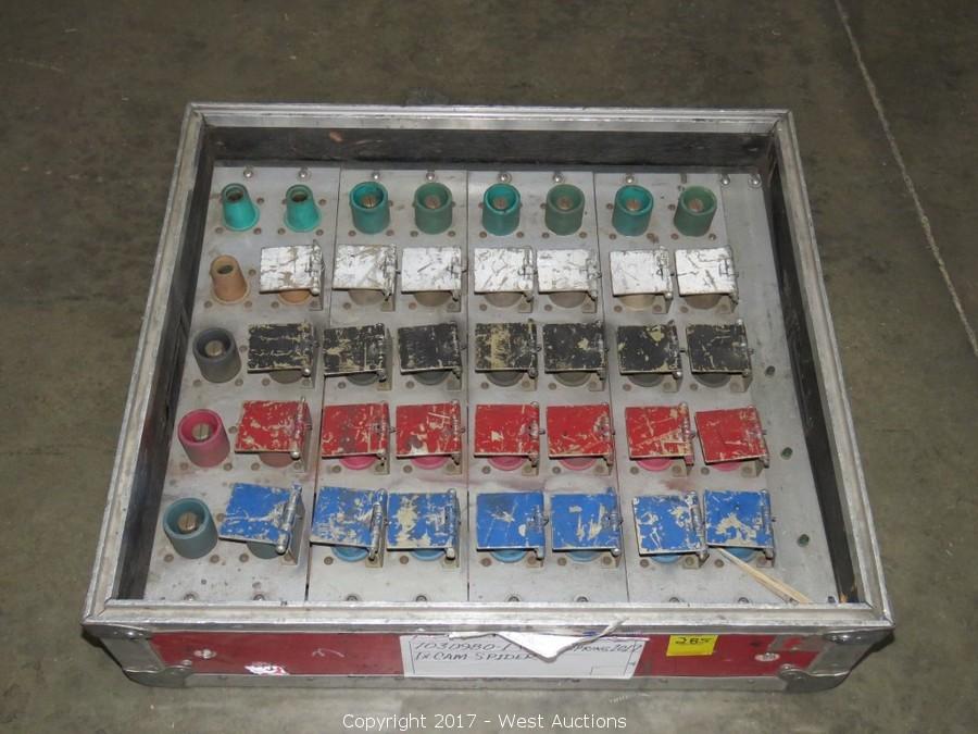 West Auctions Auction Surplus Liquidation of Forklifts, Staging