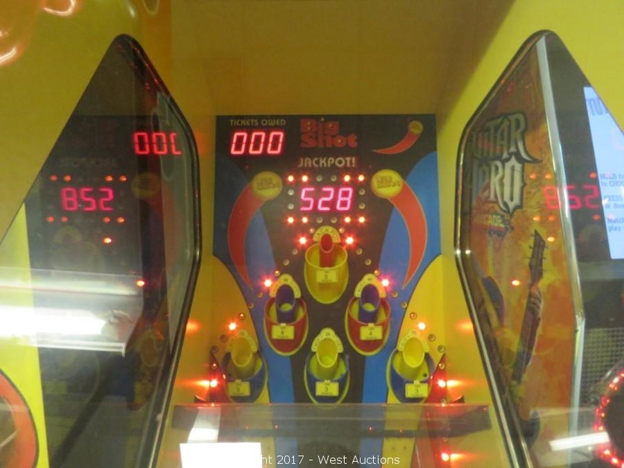 West Auctions Auction Arcade Games and Furniture from Hotel ITEM