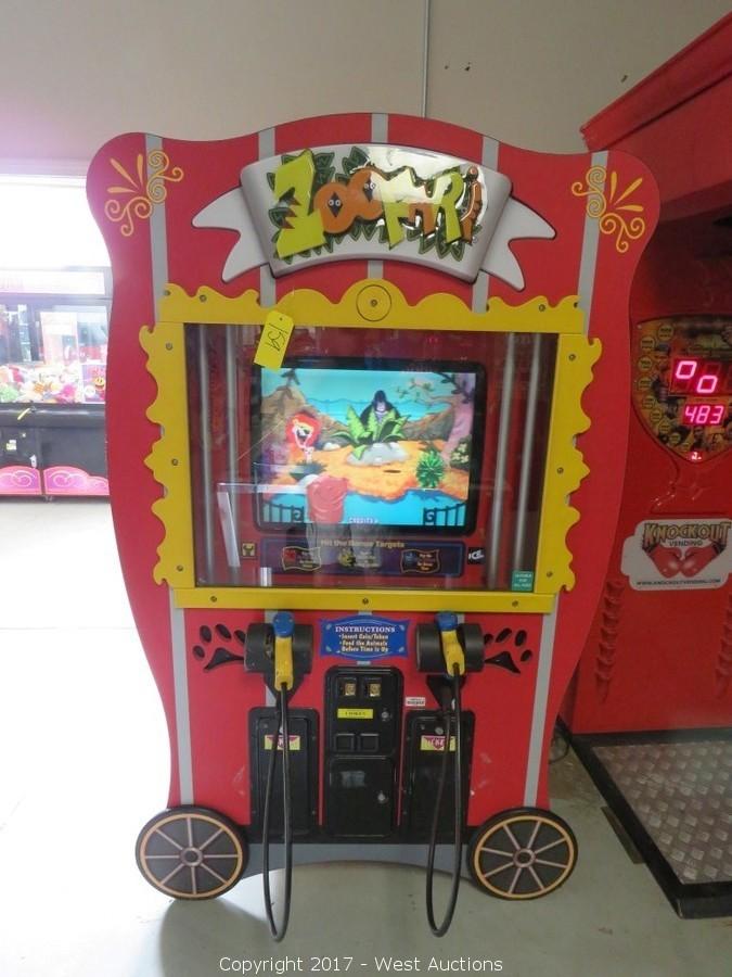 West Auctions Auction Arcade Games and Furniture from Hotel ITEM