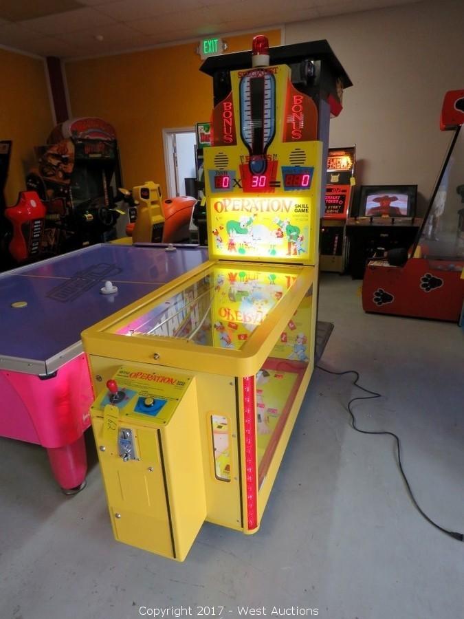 West Auctions Auction Arcade Games and Furniture from Hotel ITEM