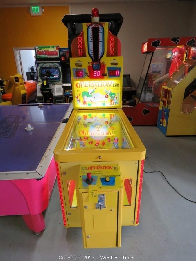 West Auctions Auction Arcade Games and Furniture from Hotel ITEM