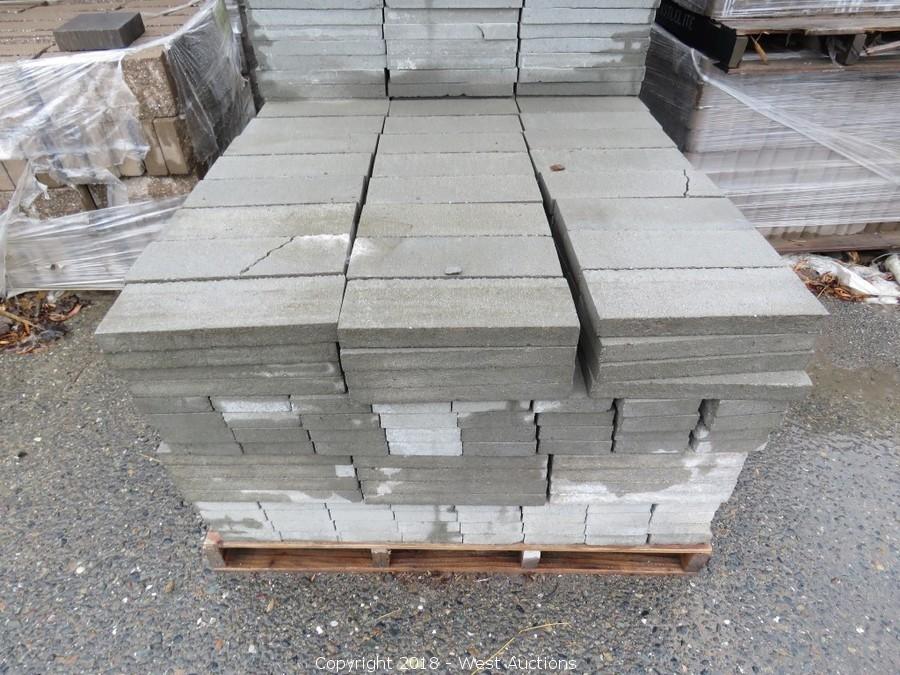 West Auctions - Auction: Auction of Masonry Blocks ITEM: 6x2x16 Solid ...