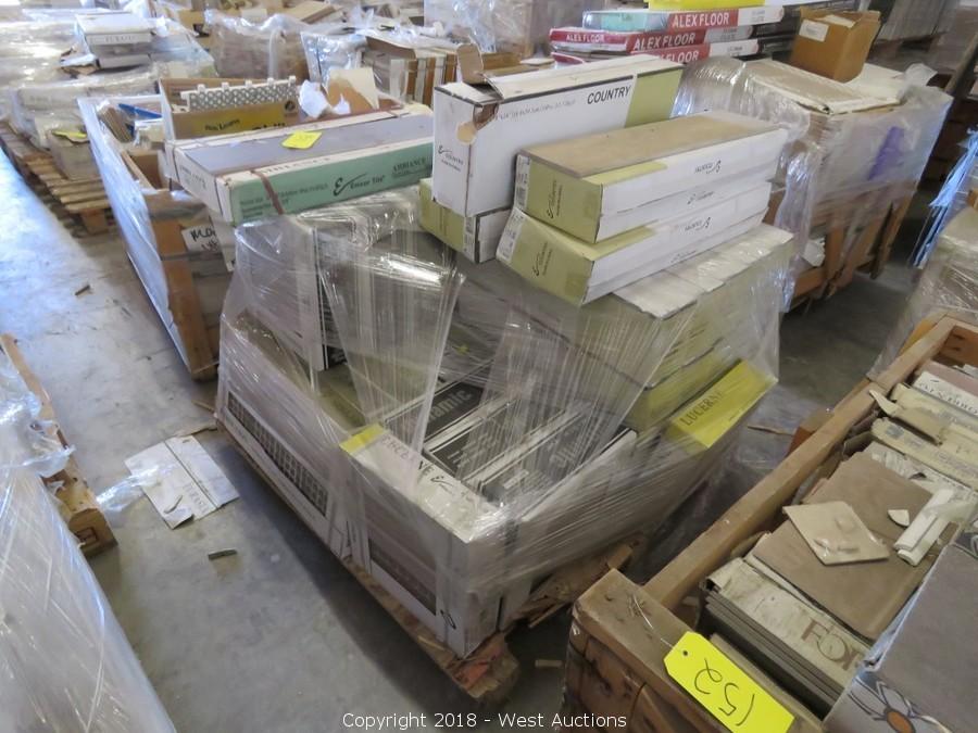 West Auctions - Auction: Closeout Tile Inventory Auction ITEM: Pallet ...