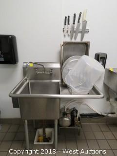 Stainless Steel Sink 39”x 24” 