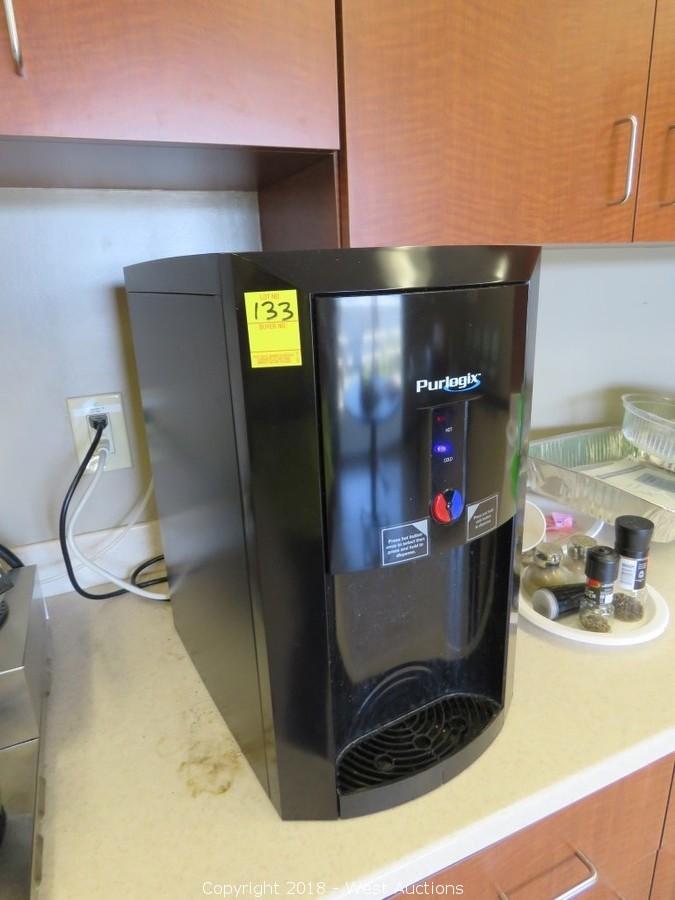 West Auctions Auction Auction Of Surplus Office Furniture And Cubicles Item Purlogix Countertop Hot Cold Water Dispenser