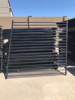 (20) 8' X 8' GCG Steel Fence Panels 