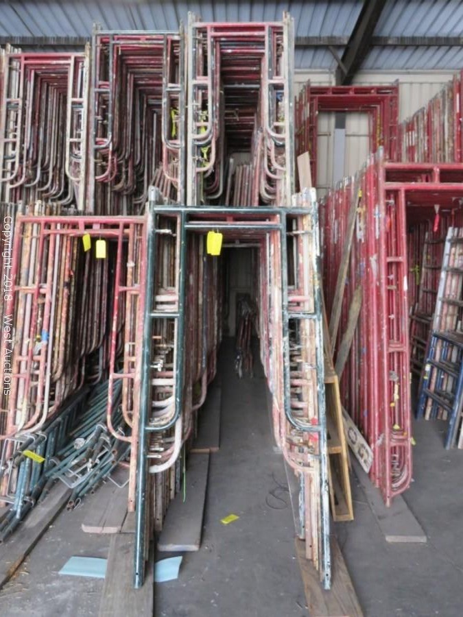 West Auctions Auction Complete Liquidation of Golden State Scaffolding, Inc. ITEM (10) 6'7