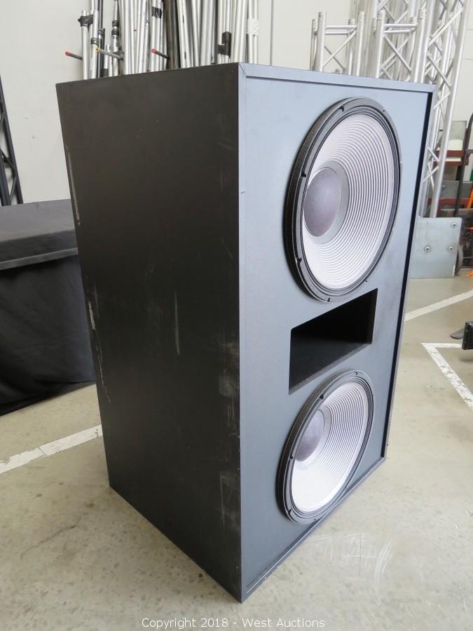 West Auctions Auction Auction of Audio, Video and Lighting Equipment