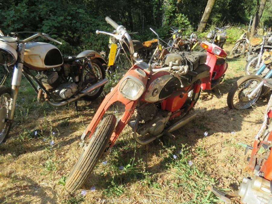 West Auctions Auction Online Auction Of Motorcycles Motorcycle Parts Engines And Tools In Auburn Ca Item Honda Dream 150 Motorcycle For Parts