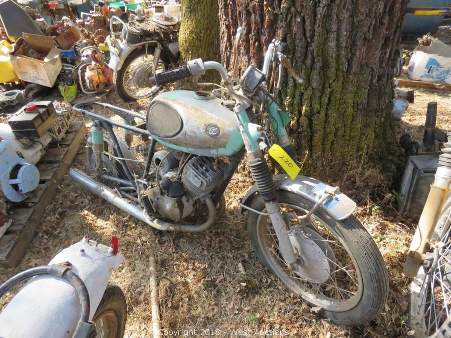West Auctions Auction Online Auction of Motorcycles, Motorcycle Parts, Engines, and Tools in