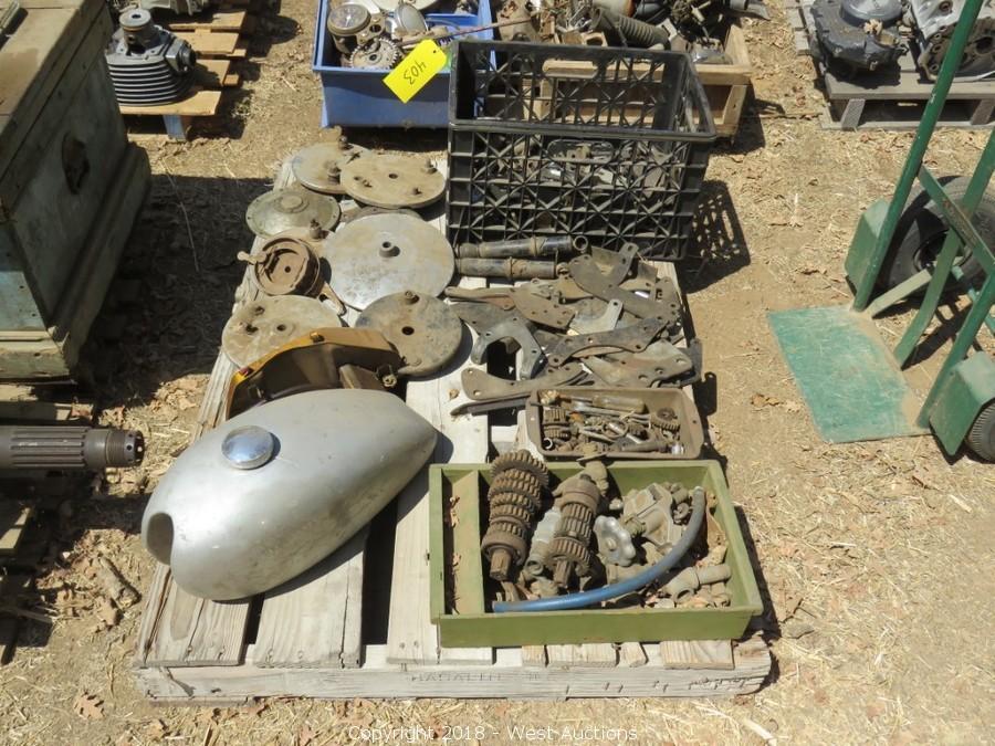 West Auctions Auction Online Auction of Motorcycles, Motorcycle Parts, Engines, and Tools in