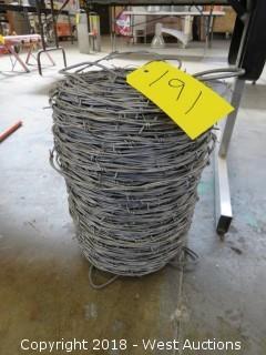 Spool of Barbed Wire