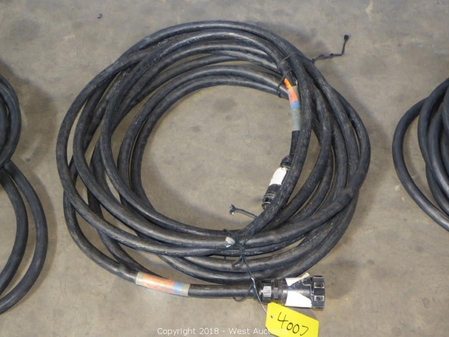 West Auctions Auction Online Auction of Stage Lighting Cables and Power Cords (Part 1 of 2