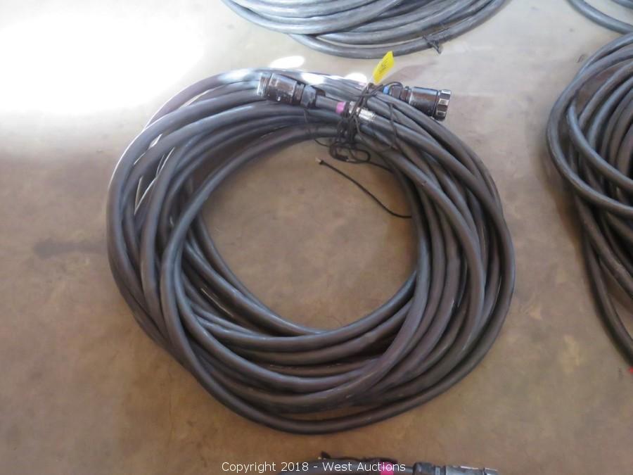 West Auctions Auction Online Auction of Stage Lighting Cables and Power Cords (Part 1 of 2