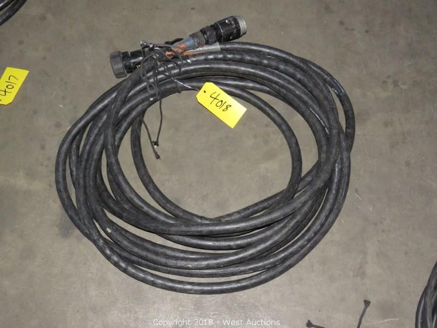 West Auctions Auction Online Auction of Stage Lighting Cables and Power Cords (Part 1 of 2