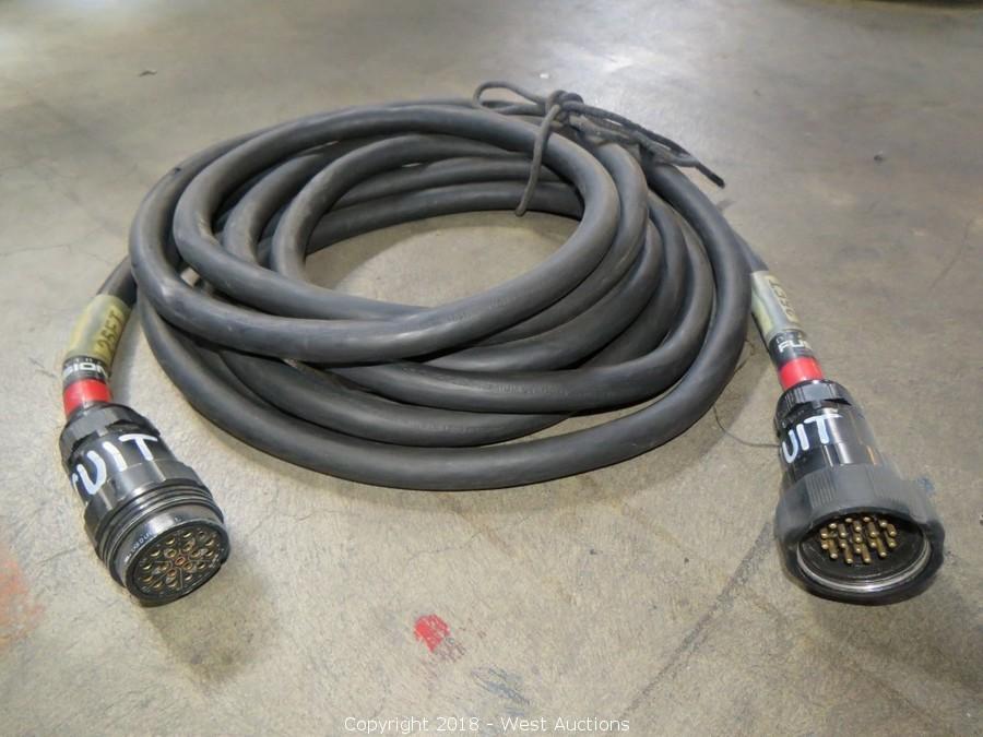West Auctions Auction Online Auction of Stage Lighting Cables and Power Cords (Part 1 of 2