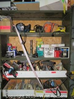 Soldering Iron, Lights and Hinge & Door Boring Tools