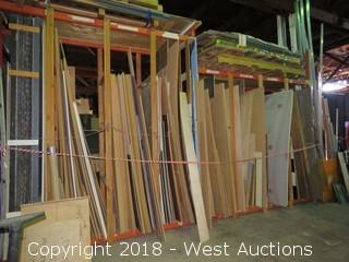 Lot of Assorted Plywood, Foam, Thermo-Ply Structural Sheathing