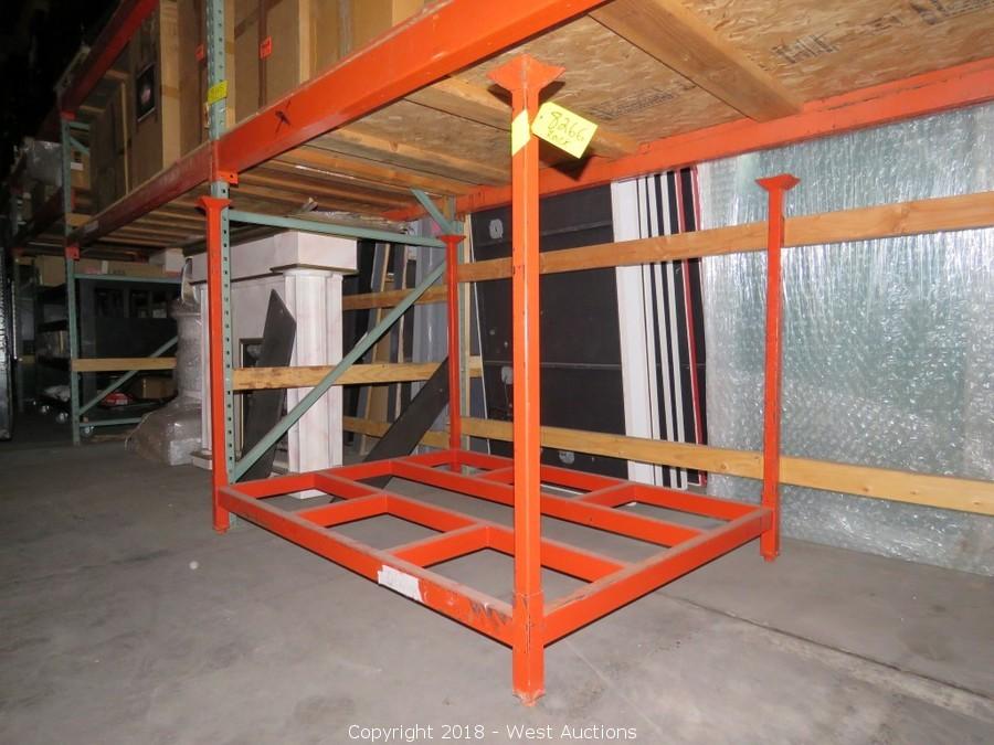 West Auctions Auction Online Auction of Pallet Racking, Shelving