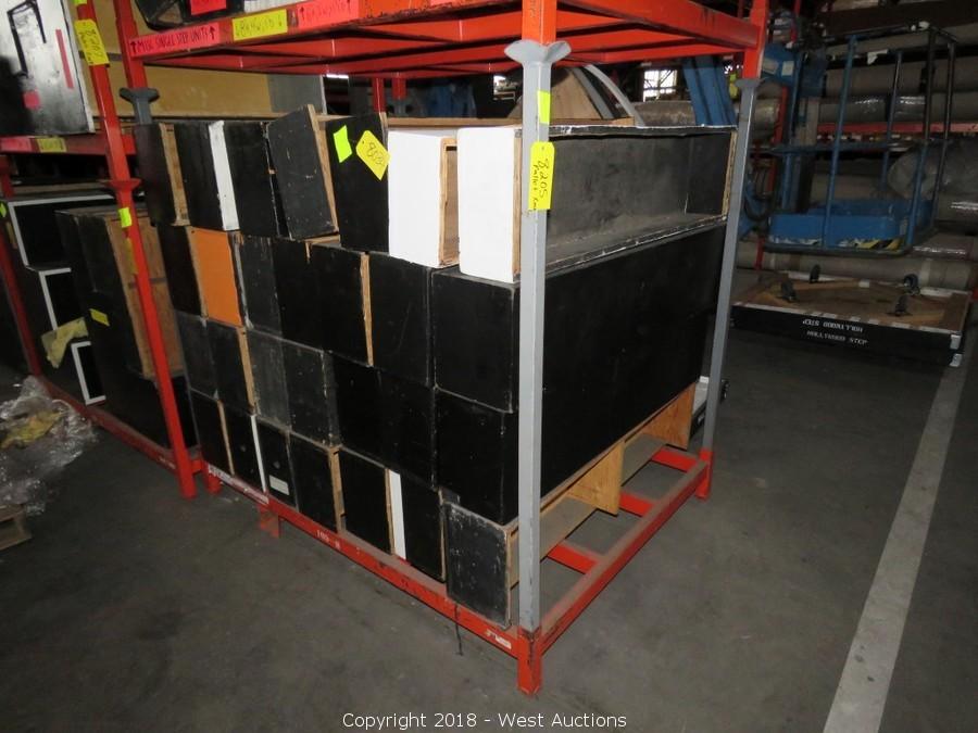 West Auctions Auction Online Auction of Pallet Racking, Shelving